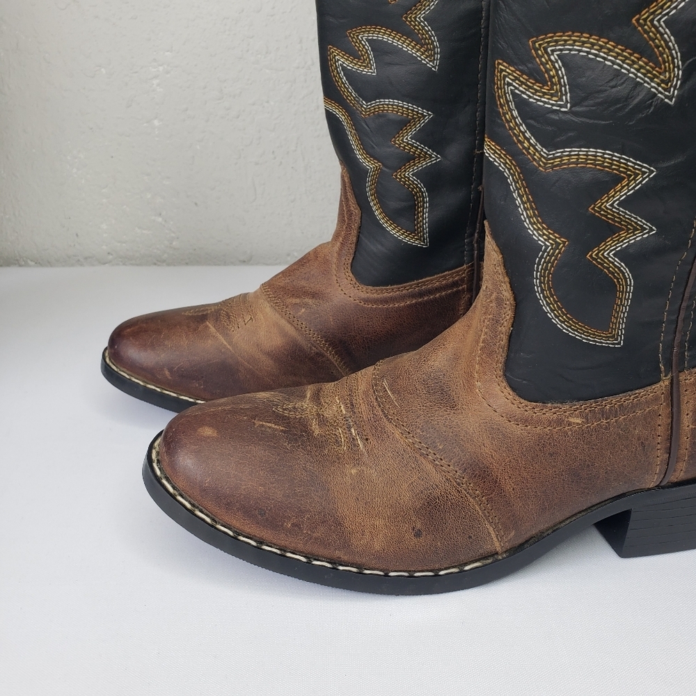 Cody James Women's Two-Tone Western Heeled Boots Size 7 US - Picture 8 of 13